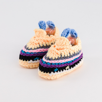 Thumbnail for Baby Crochet Sneakers - Air Max SW - Baby Sneakers Shop - unisex baby crochet shoes