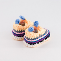 Thumbnail for Baby Crochet Sneakers - Air Max SW - Baby Sneakers Shop - unisex baby crochet shoes