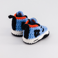 Thumbnail for Baby Crochet Sneakers - AJ4 Cactus Jack - Baby Sneakers Shop - unisex baby crochet shoes
