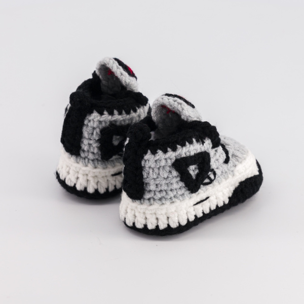 Baby Crochet Sneakers - AJ4 Maze - Baby Sneakers Shop - unisex baby crochet shoes