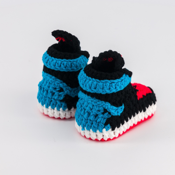 Baby Crochet Sneakers - AJ Top 3 - Baby Sneakers Shop - unisex baby crochet shoes