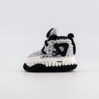 Thumbnail for Baby Crochet Sneakers - AJ4 Maze - Baby Sneakers Shop - unisex baby crochet shoes