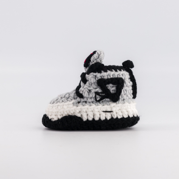 Baby Crochet Sneakers - AJ4 Maze - Baby Sneakers Shop - unisex baby crochet shoes