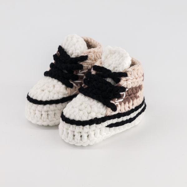 Baby Crochet Sneakers - Taylor Mix