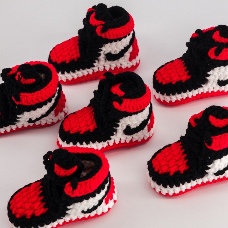 Baby Crochet Sneakers - AJ Chicago