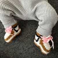 Thumbnail for Baby Crochet Sneakers - AJ Travis Scott