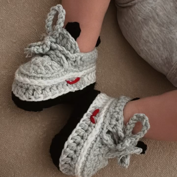 Baby Crochet Sneakers - Air Max Bullet