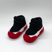 Thumbnail for baby crochet shoes air jordan 11