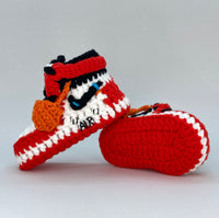 Thumbnail for baby crochet sneakers Jordan Off White