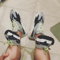 Thumbnail for social proof baby crochet shoes yeezy 700