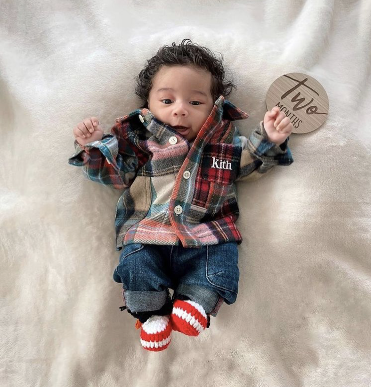 Baby Crochet Sneakers - AJ1 O-W Chicago - Baby Sneakers Shop - unisex baby crochet shoes