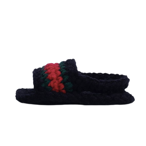 Baby Crochet Sneakers - Gucci Slides - Baby Sneakers Shop - unisex baby crochet shoes