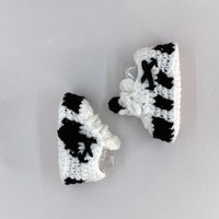 Thumbnail for Baby Crochet Sneakers - Off White Vans - Baby Sneakers Shop - unisex baby crochet shoes