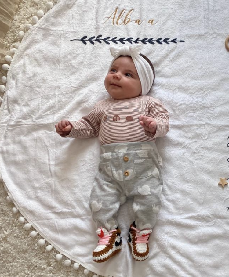 Baby Crochet Sneakers AJ1 Travis Scott Baby Sneakers Shop Paris