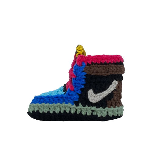 Baby Crochet Sneakers - AJ Biohack - Baby Sneakers Shop - unisex baby crochet shoes
