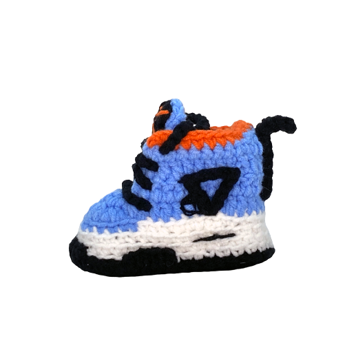 Baby Crochet Sneakers AJ4 Cactus Jack