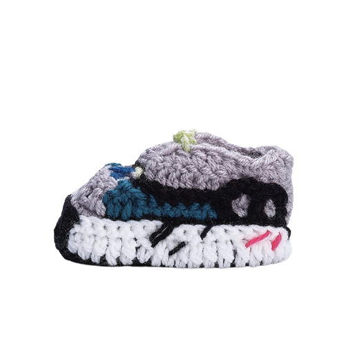 Baby Crochet Sneakers - YZY Wave Runner - Baby Sneakers Shop - unisex baby crochet shoes