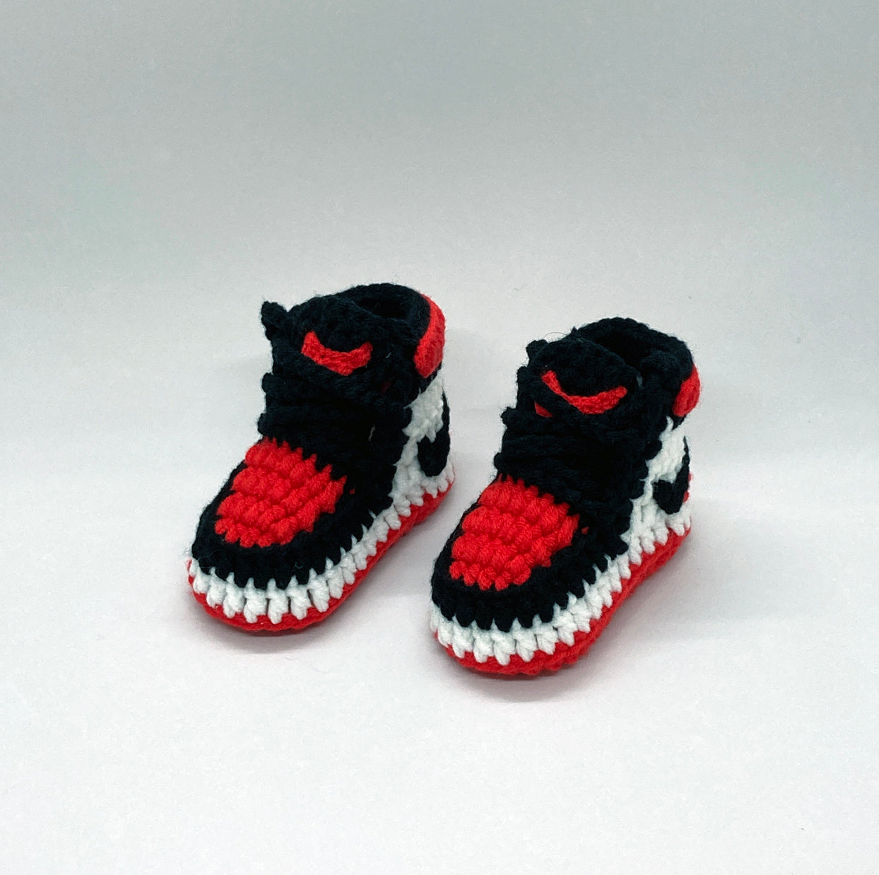 newborn crochet shoes air jordan 1